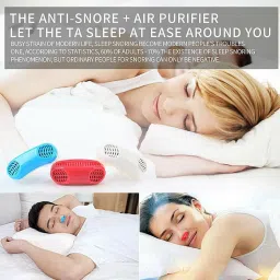 house of common 2 IN 1 Snore Nose Clip Anti-snoring Device image 5