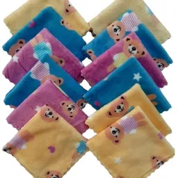 RSAL Bear Print Soft Hankies for Ladies Girls Women Kids ["MULTITOLOR"] Handkerchief-image-35
