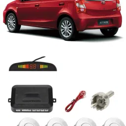 AB576 Silver Car Reverse Parking Sensor with LED Display 4 Sensor A576 Parking Sensor-9