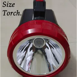 shoptric 1000 meter long range laser led jumbo torch light 100W with 2 Modes Low & High Torch image 3