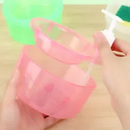 talaviya brothers Double Layer 2 in 1 Liquid soap Dispenser with Pump and Sponge ,Multi-Color. image 4