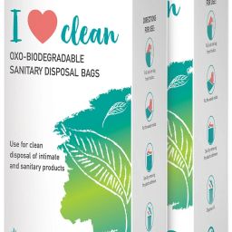 Sanitary Disposable Bags - 90 Bags (2 Pack - 45 Bags Each) for Discreet Disposal of Tampons, Condoms, Sanitary Pads, Panty Liners & Personal Hygiene Waste Baby Diapers and Sanitary Disposal Bags-9