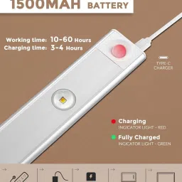 Bitline Motion Sensor Cabinet Mood Light Wireless Closet Light USB rechargeable 3 Colors Smart Sensor Light image 5