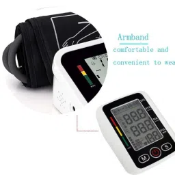 MCP BP 112 Digital BP Blood Pressure Monitor With USB Charging Port Irregular Heartbeat and Pulse Indicator Heart Mate Talking 112 Bp Monitor image 4