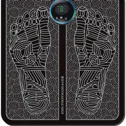 USB EMS Foot Massager Muscle Feet Leg Massager Foldable 19 Intensities 9 Modes-image-55