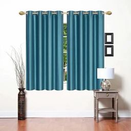153 cm (5 ft) Polyester Semi Transparent Window Curtain (Pack Of 2)-image-71