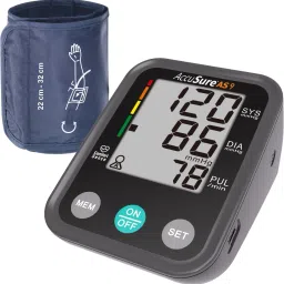 AccuSure AS9 Automatic + Advance Feature Blood Pressure Monitoring System for measuring BP AS9 Bp Monitor-13