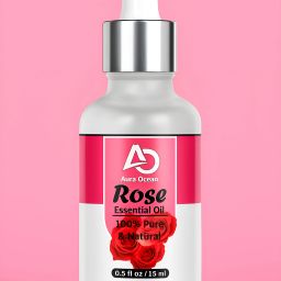 Rose Essential Oil 100% Pure & Natural for Healthy Hair, Skin Essential Oil-15ml-image-26