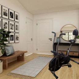 ZF-201 Air Bike for Home Gym -Dual Action for Full Body Workout Dual-Action Stationary Exercise Bike-image-64