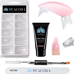 Poly Nail Extension Gel Kit for Builder Gel UV Nail Art Kit Nail Extension Set-image-80