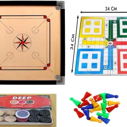 Matte Finish large Carrom Board With 2 in 1 Ludo 81 cm Carrom Board-picture-12