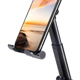 Speeqo Adjustable Cell Phone Holder Foldable Tablet Stand Mobile Phone Mount for Desk Compatible with All Smartphones Mobile Holder Mobile Holder-10