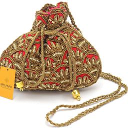 Women Red Potli-image-41