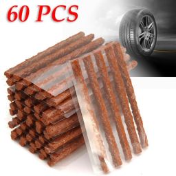 60pcs Tire Repair Plugs Brown Tubeless Seal Patch Tyre Fittings Accessories Tubeless Tyre Puncture Repair Kit-27