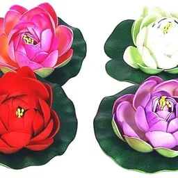 ryme Multicolor Lotus Artificial Flower-picture-3