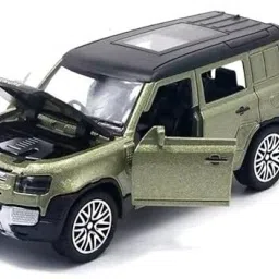 Defender 1:36 Diecast metal toy car| Pull back Defender Toy with openable doors-picture-29