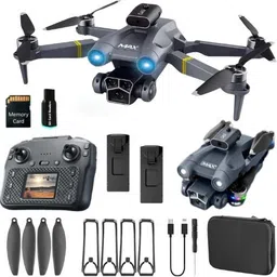 erh india M3 ULTRA With Display Remote Dual 1080P HD Cameras & Smart Obstacle Avoidance Drone-picture-1