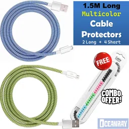 OCEANRAY 1.5M 2 Long 4 short Cable Protector-image-22