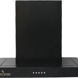 60cm 1250m³/h Suction Power Kitchen Chimney Wall Mounted Black 1250 CMH Chimney-picture-29