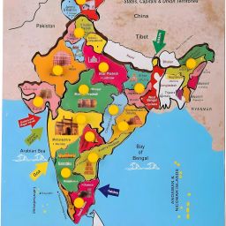 Hot Sale Map Kids Jigsaw Puzzles Adults Educational Toy Baby Learning Toys-27
