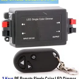 12V/24v 8A DC Wireless LED Dimmer Remote Single Color LED Strip Light Controller 8 A Step Dimmer-17