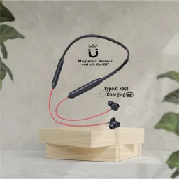 48 Hours Playtime Bluetooth Wireless Neckband Headphones Earphone_6G Bluetooth & Wired Headset-image-93