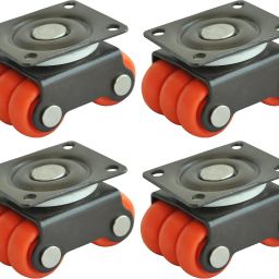 12pc 360 Degree Revolving Castor Wheel Roller Baby Sixer Caster Wheels Size 20mm Swivel Furniture Caster-20