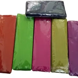 Unstitched Cotton Silk Blouse Material Solid-image-19