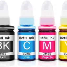JIMIGO GI790 Refill Ink For G1010,G2000,G2010 ,G2012, G3000, G3010, G3012,G4010 Black + Tri Color Combo Pack Ink Bottle-image-52