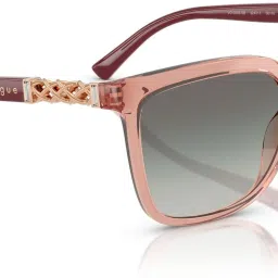 vogue eyewear Gradient Retro Square Sunglasses (56) image 3