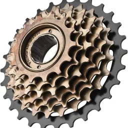 7 Speed Bicycle Freewheel Compatible with Gear Cycle 21 Speed (Black and brown) Bicycle Brake Disk-37