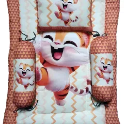 Mattress Set With head Pillow and Bolsters-01-image-1