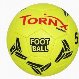 PLAYFAST Neon Yellow | Durable PU Material | Out-Indoor | Training & Match Ball Football - Size: 5-image-72