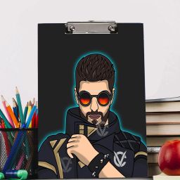 Dj Alok Digital Reprint Clip Board Exam Pad (14x9.5 Inches) Premium Quality-picture-16