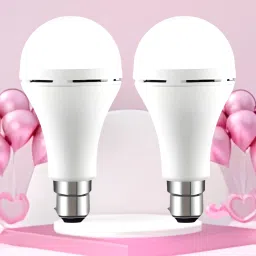 Emergency 12W Inverter LED Bulb with 2000mAh Rechargeable Battery Pack of 2 j357 4 hrs Bulb Emergency Light-7