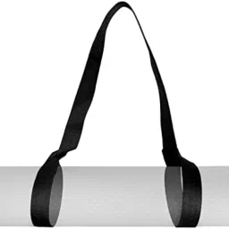 4 Pcs Yoga Mat Strap Black Color 1.2inch Nylon Strip (AS1)-7