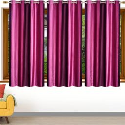 152 cm (5 ft) Polyester Window Curtain (Pack Of 3)-image-23
