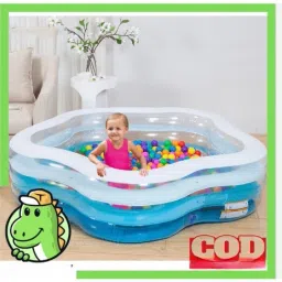 Beach Wave Summer Color Swimming Pool For Kids Inflatable Swimming Pool-26