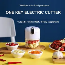 nivaanmantra USB MINI FOOD PROCESSER 10 W Food Processor image 5