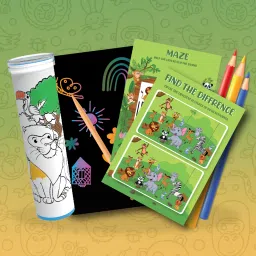 BrainActiv Ultimate Activity Kit - Animal Adventure|Craft Kit|Skill Development-18