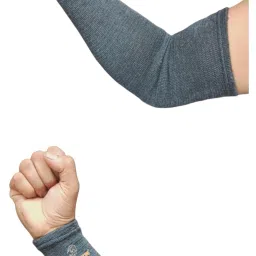 Arm Elbow for Cricket, Bike Riding, Cycling, Running & Outdoor Activities Grey Elbow Support-image-72