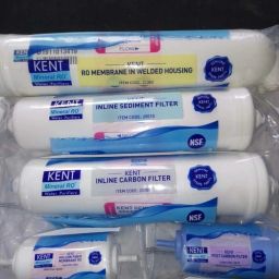 KENT RO SERVICE Kit Original MEMBRANE,CARBON,SEDIMENT,UF,HF,FULL KIT T41 Solid Filter Cartridge-18