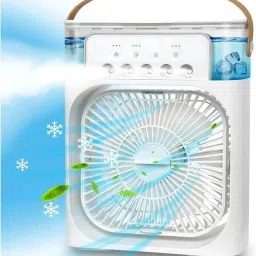 RANGOKI Mini Humidifier Mini Cooler Fan for Room Cooling Cooler-image-39