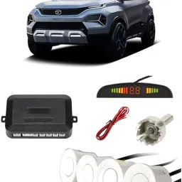 PKNA0515 White Car Reverse Parking Sensor with LED Display 4 Sensor PKNA0515 Parking Sensor-13