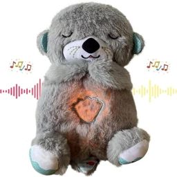 Teddy Bear with Music for Baby Sensory Sleep- 30 cm-33