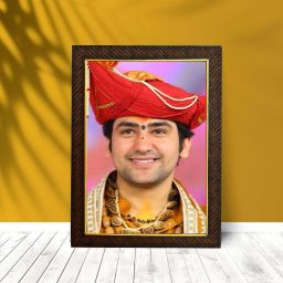 Dhirendra krishna shastri maharaj ji 13 inch digital reprint-image-48