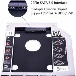 TERABYTE 2.5''Internal SATA Second 9.5MM HDD Caddy CD/DVD-ROM to Expanded Data Storage 2.5 inch 9.5MM Internal Hard Drive Enclosure/HDD CADDY-image-51