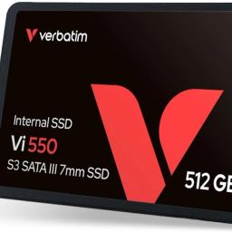 Verbatim VI550 512 GB Desktop, Laptop, All in One PC's, Servers Black SATA III Internal Solid State Drive (SSD) (49352 Vi550 SATA III)-12