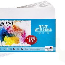 25% Cotton Unruled A3 300 gsm Watercolor Paper-17