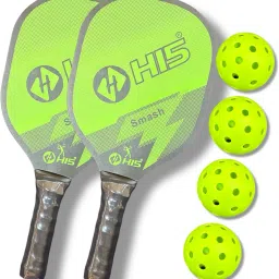 Pickleball Paddle Pickle Ball Racquet Wood Pickleball Bat #Green Pickleball Paddle-image-21
